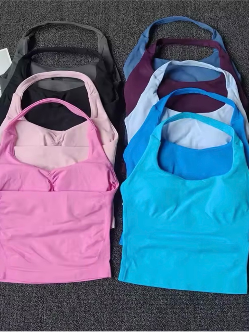 Seamless Scoop Neck Tank Top - Multiple Colors